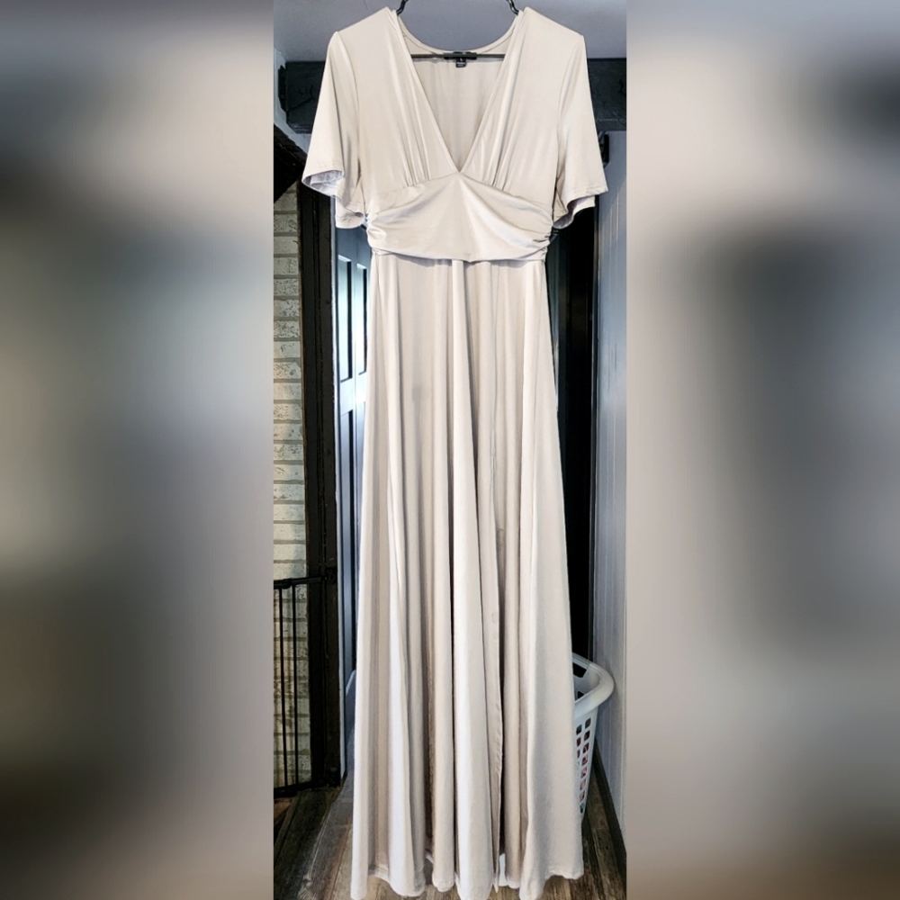 L maternity dress
